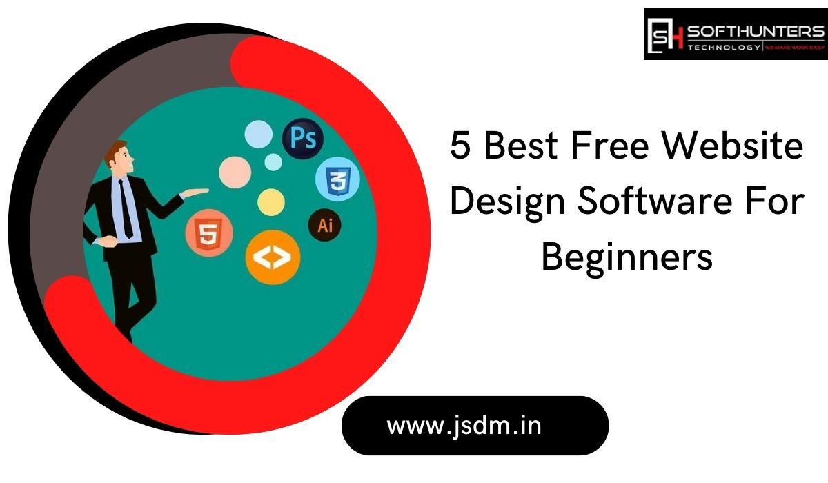 best free website design software's