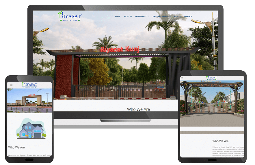 Riyasat aakunj - Designed By Softhunters - Web Design And Development Company Jaipur