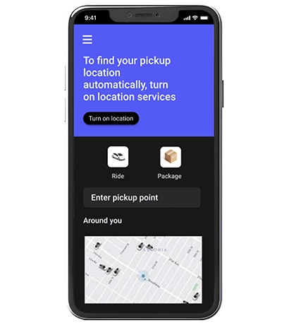 Softhunters Technology Pvt. Ltd. Uber clone app