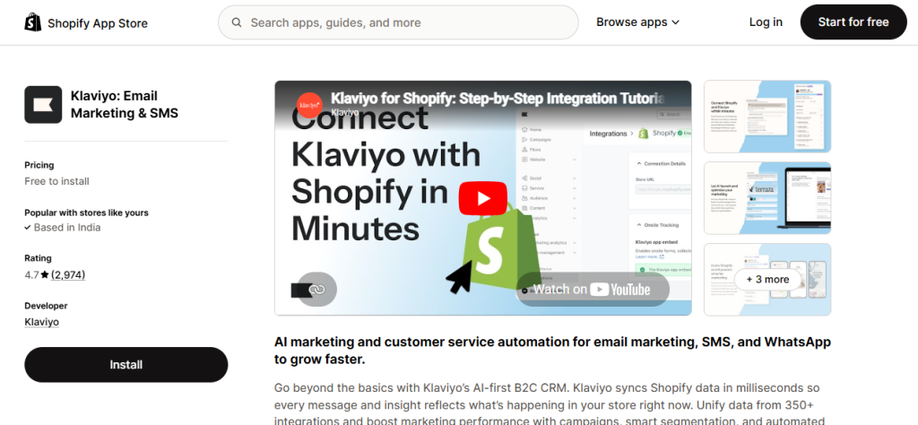 Klaviyo — The Best Email Marketing Solution